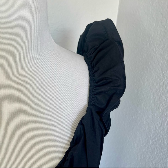 Endless Rose Ruffle Sleeve Black Mini Dress Size Medium - Picture 6 of 13